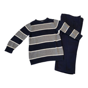 Children's Place 4T Sweater + School Pants Outfit
